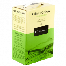 Вино Chardonnay Bostavan 3л